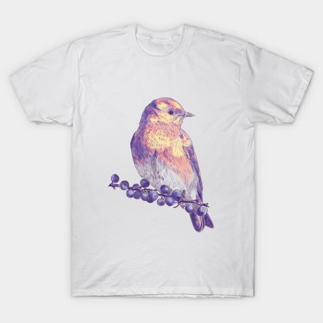 love birds T-Shirt by anghewolf